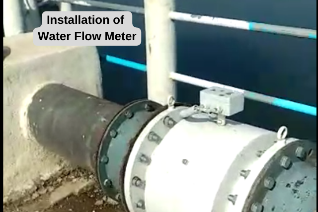 Installation of Water Flow Meter