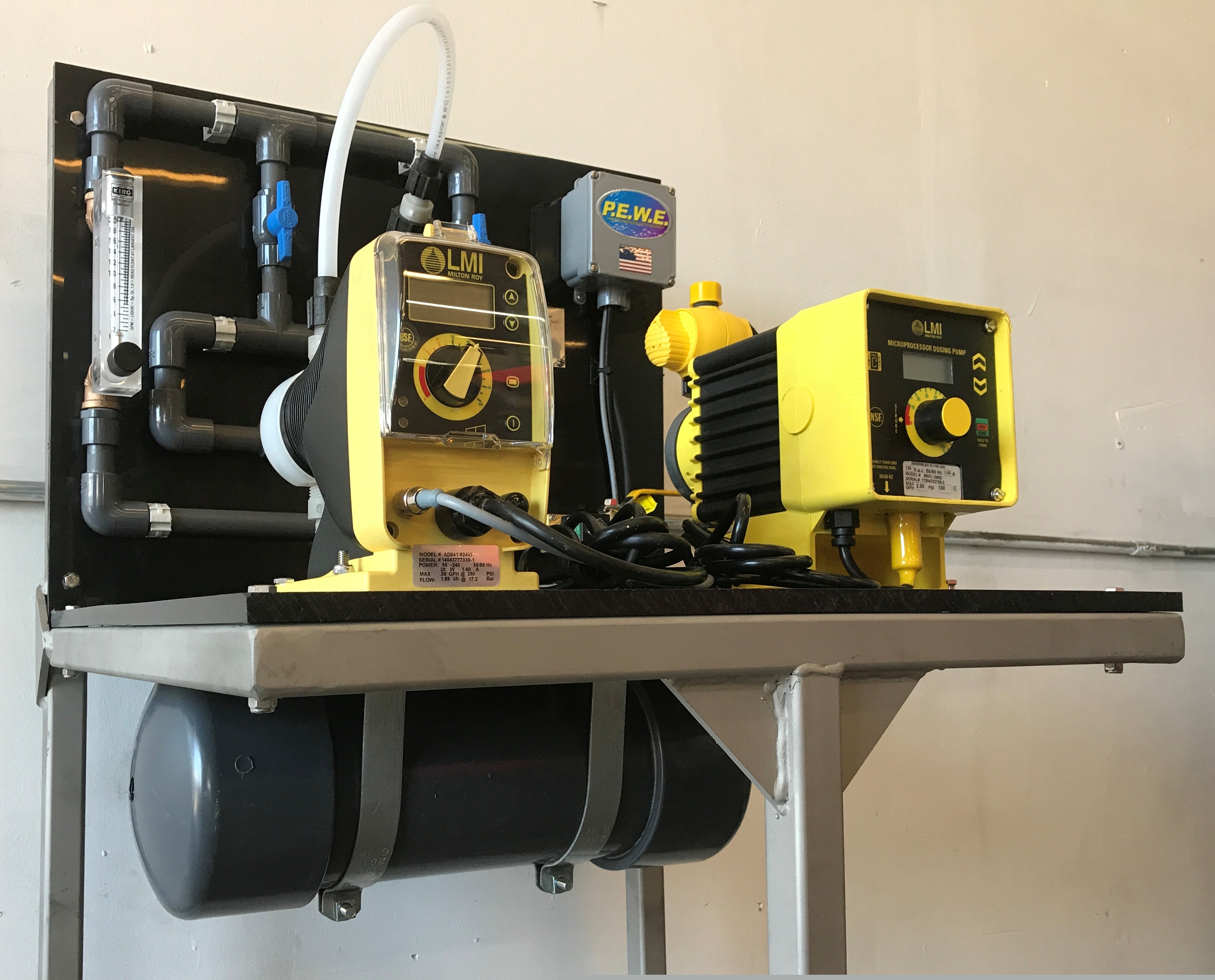 PolyAccu Dose Liquid Chemical Feed Stati...