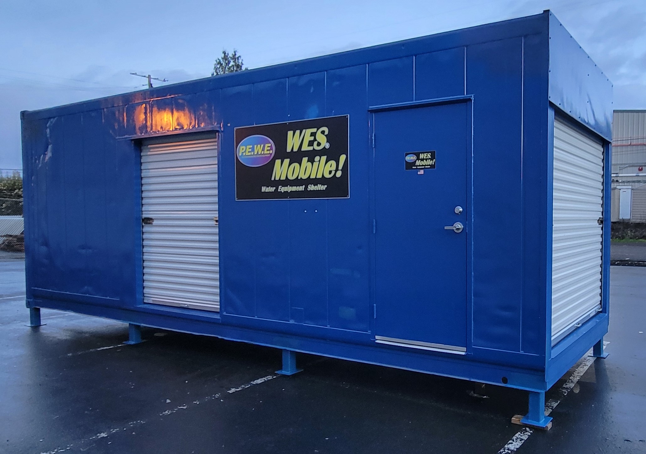 WES Mobile! Water Equipment Shelter